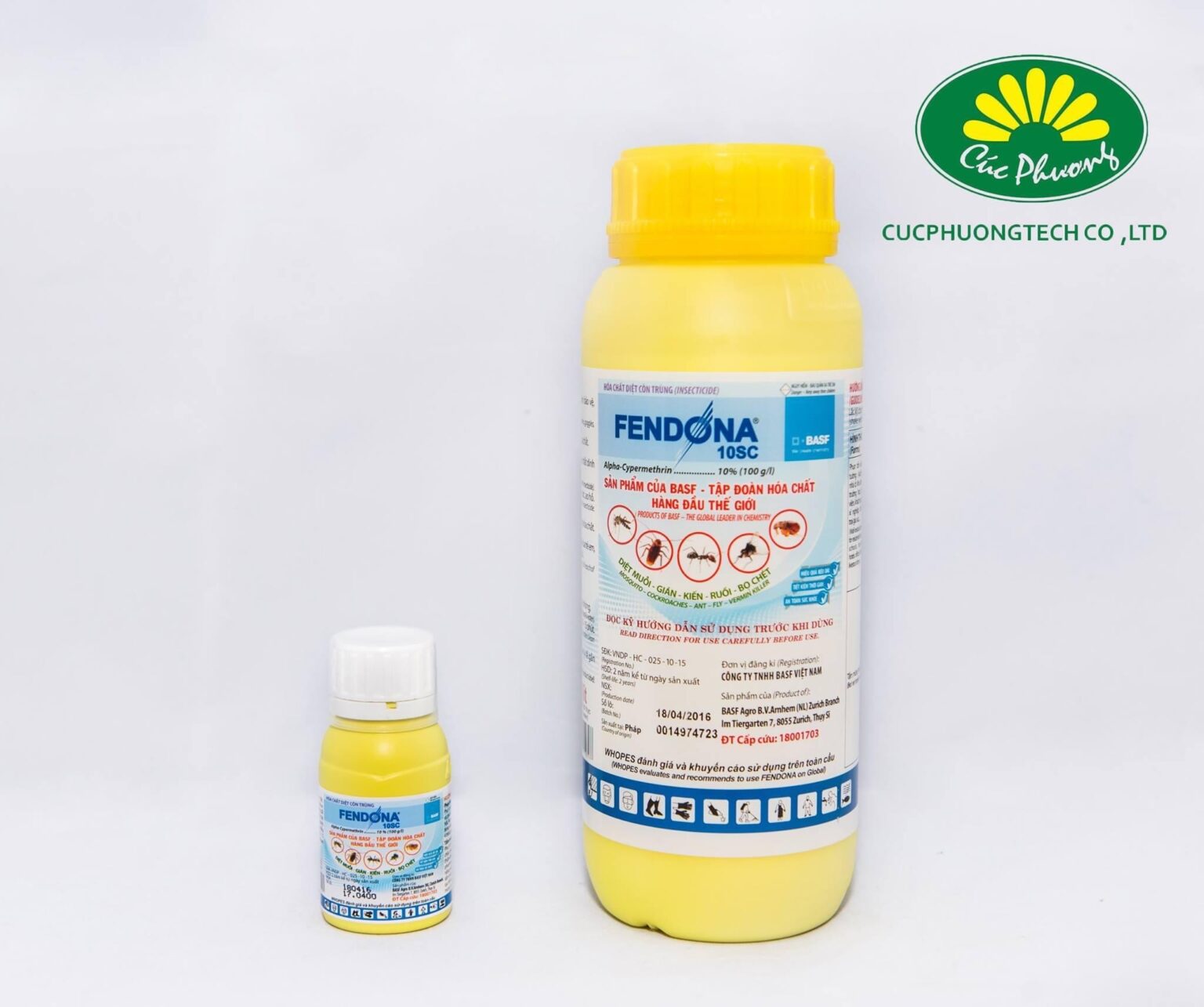 FENDONA 10SC - Thuốc muỗi Cúc Phương